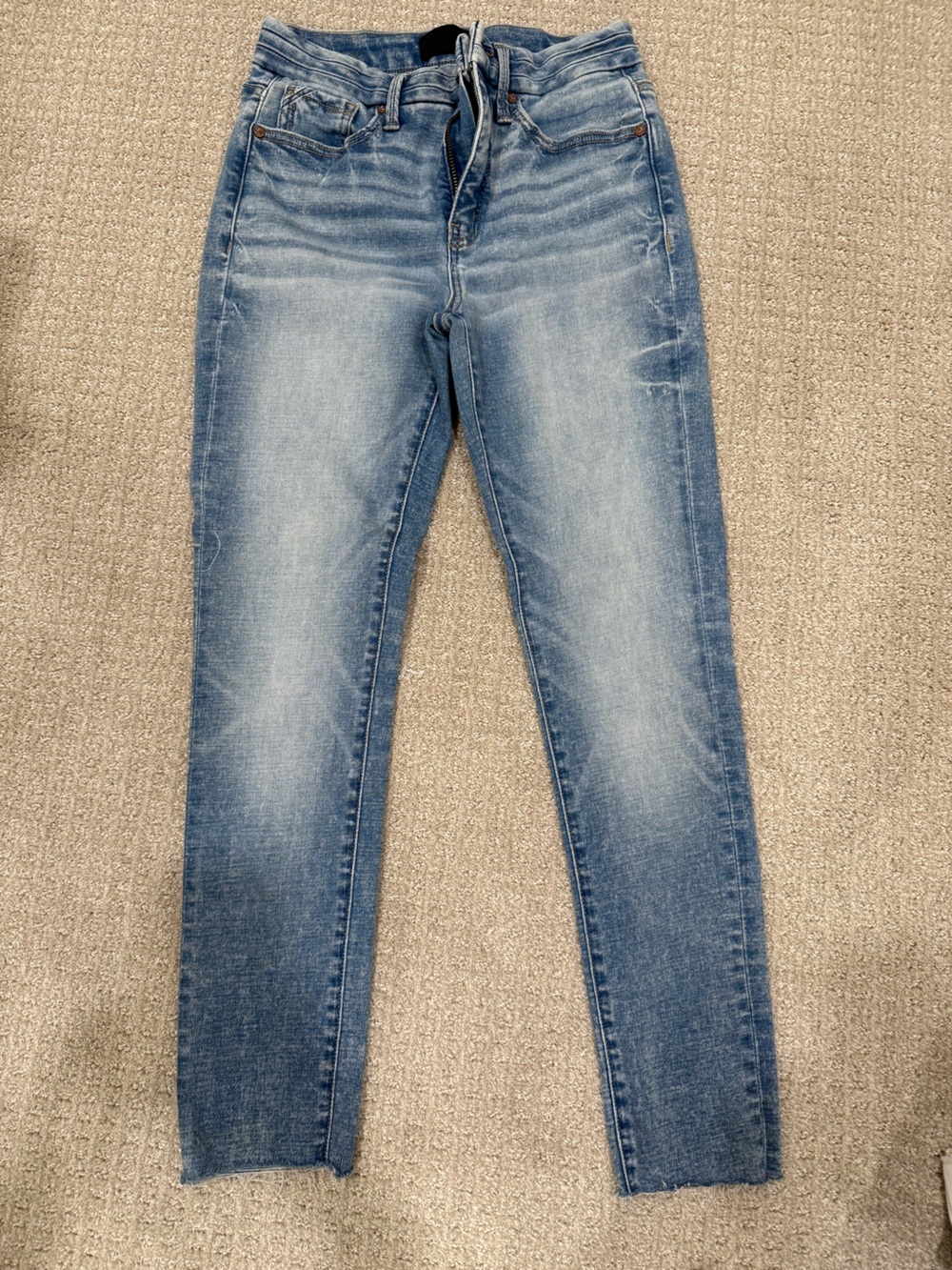 Buckle Black Fit No 93 - Women's Ankle Skinny Jeans - Light Blue Wash